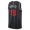 Män Toronto Raptors Tröja Jakob Poeltl Nike 2025-26 City Edition Svart Swingman